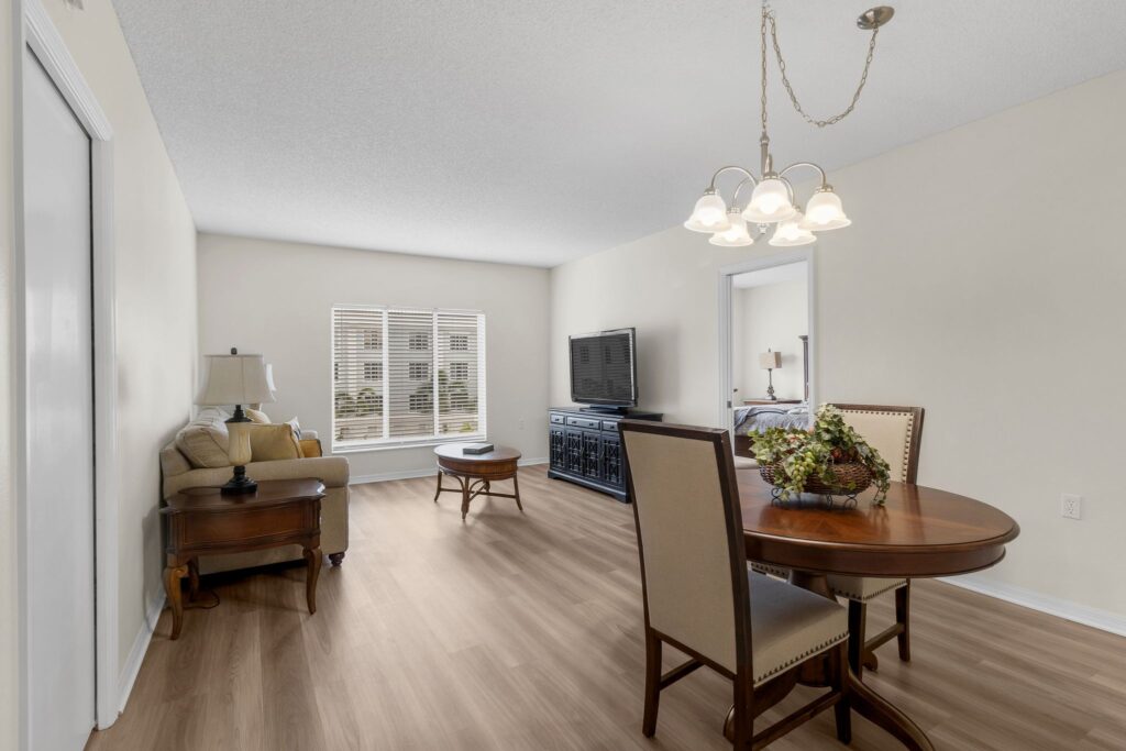 Interior of apartment